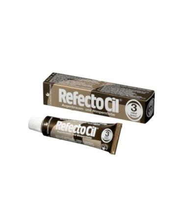 Refectocil SHAPING EYEBROW DYE FOR VOLUMELESS AND SHAPELESS EYEBROWS 15 ML-DARK BROWN NO:3 D.CENTER399