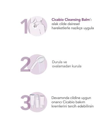 Bioderma Cicabio Cleansing Balm Repairing Balm Textured Cleanser for Damaged Skin 200 ml - Buy Online on GoSupps.com