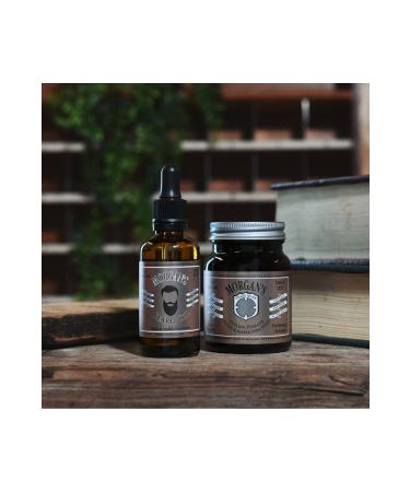 Morgan's Pomade Morgan's Oudh & Amber Lasting Firm Hold Styling Pomade (GOLD LABEL) 100gr - Buy Online on GoSupps.com