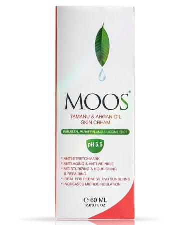 Moos Tamanu and Argan Essence Skin Cream 60 Ml - Buy Online on GoSupps.com