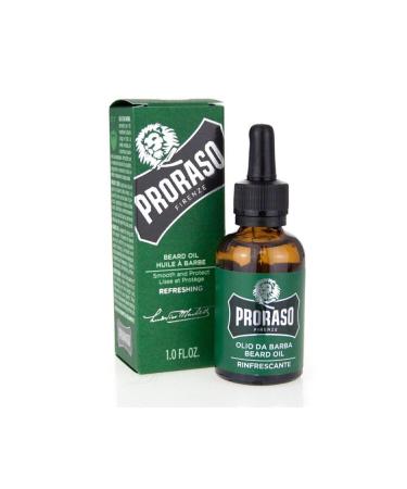 Proraso ( CLAY MASK GIFT ) Proraso Beard Care Oil Eucalyptus Bergamot and Rosemary 30ml ( 1 PIECE )