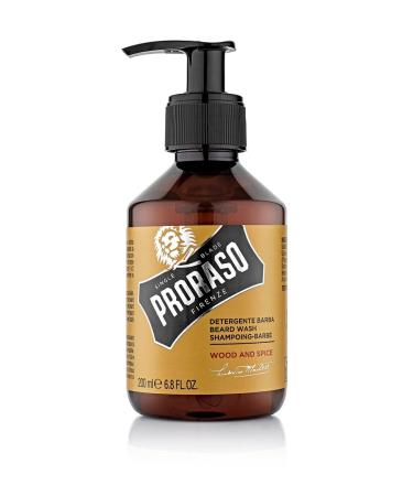 Proraso Beard Shampoo Wood Spice 200 ml 8004395007509 - Buy Online on GoSupps.com