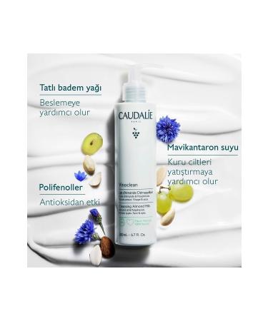 Caudalie Vinoclean Almond Oil Cleansing Milk 200 ml - Buy Online on GoSupps.com