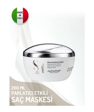 Alfaparf - Diamond Illuminating Linen Semi Mask 200ml - Buy Online on GoSupps.com