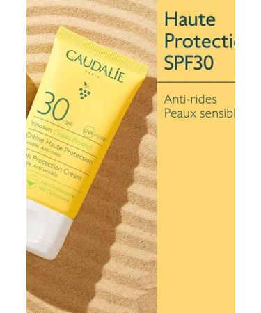 Caudalie Vinosun High Protection Cream Spf30 50 ml (New Formula) - Buy Online on GoSupps.com