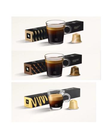 Nespresso New Variations Series Set of 3 (VAGN LLA CARAMELLO C OCCOLAT NO)