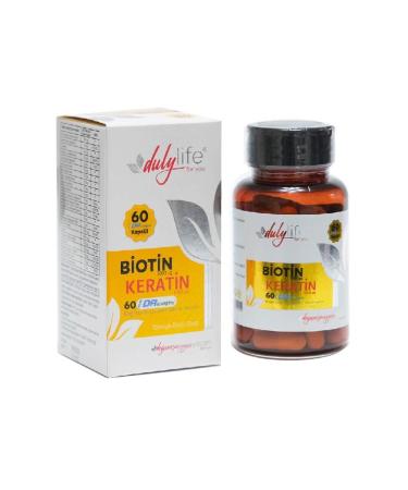Dulylife Biotin + Keratin 60 Drcaps Capsules