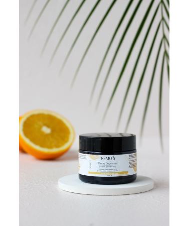 RemosNatural Cream Deodorant Orange 50 ml Formula Preventing Bad Odor Formation - Buy Online on GoSupps.com