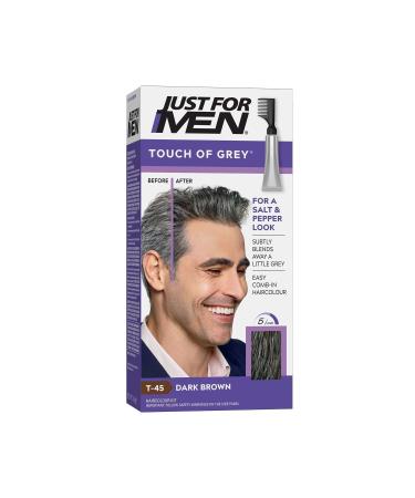 Just For Men Men's Dark Brown Hair Dye Touch Of Grey 8680937004504
