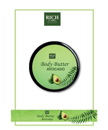 R CH CARE Body Butter Avocado / Body Moisturizer 250 ml