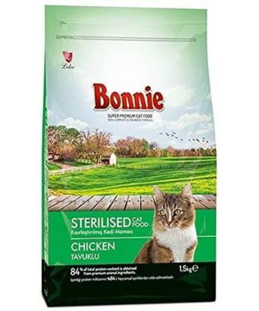 Bonnie Sterilized Chicken Sterilized Cat Food 1.5 kg