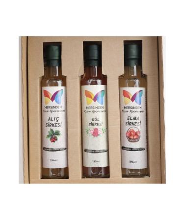 Organic Rose Vinegar from Mersin 250 Ml