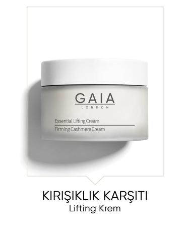 Gaia London Anti-Aging and Anti-Wrinkle Plumping Lifting Cream 50ml.