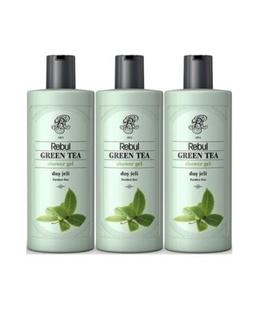 Rebul Shower Gel Green Tea 500 Ml 3-Pack
