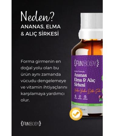 FUNBODY Pineapple Apple & Hawthorn Vinegar - Buy Online on GoSupps.com