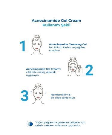 Acnecinamide Gel Cream 50 ml - Buy Online on GoSupps.com