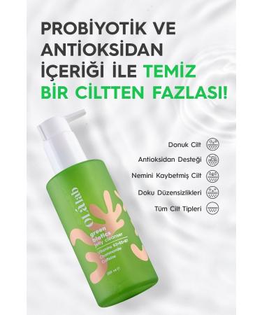 OlaLab Purifying Barrier Repair Probiotic Makeup Face Cleansing Gel 200 ml - Buy Online on GoSupps.com