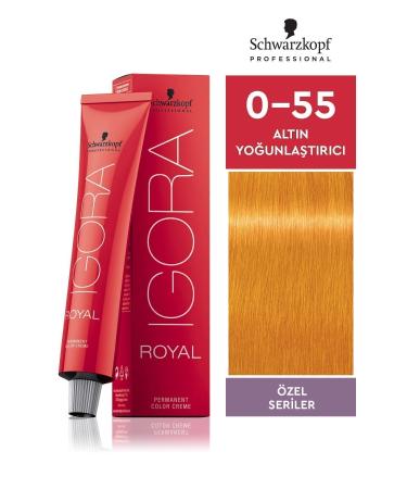 Igora Royal 0-55 Gold Intensive Hair Dye 60 ml