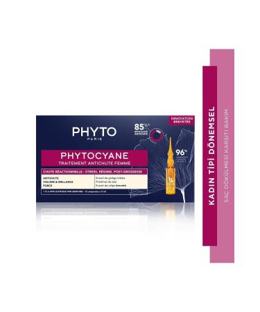 Phyto Cyane Women's Period Hair Loss Care Serum 12x5 ml