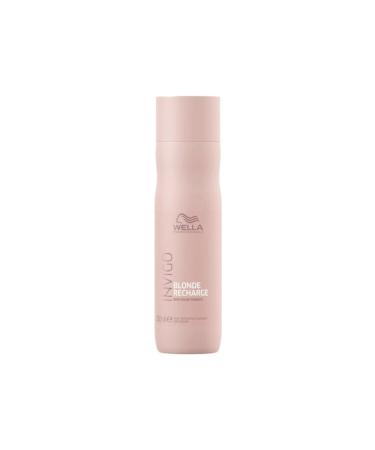Wella Lucosmeti Invigo Blonde Recharge Purple Chromatic Rim Blonde Color Complement Shampoo--250ml