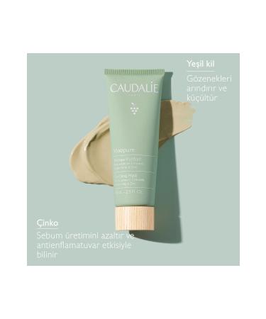 Caudalie Vinopure Sensitive Clay Mask 75 ml - Buy Online on GoSupps.com