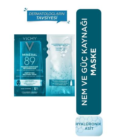 Vichy Mineral 89 Hyaluronic Acid Moisture & Power Source Mask 3337875693875 - Buy Online on GoSupps.com