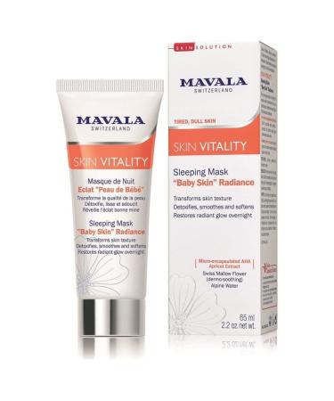 Mavala Unisex Skin Vitality Sleeping Mask Baby Skin Radiance Sleeping Mask 65ml