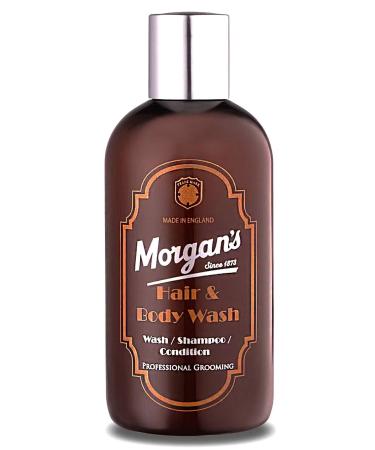 Morgan's Pomade Morgan's Hair & Body Wash - Hair and Body Shampoo 250 ml - Buy Online on GoSupps.com