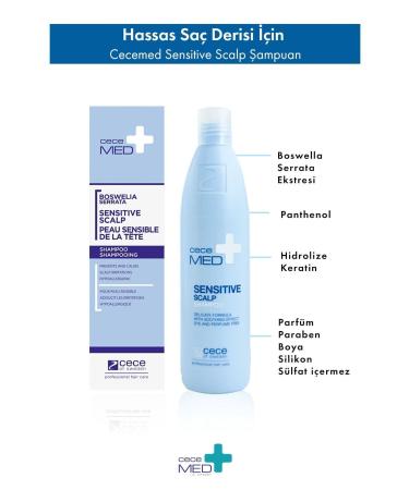 CECEMED Sensitive Scalp Shampoo 300 ml - Buy Online on GoSupps.com