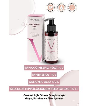 V AV OR Lyra Facial Cleansing Gel Vegan Purifying Anti-Acne Firming Repairing Rose Essence 100ml - Buy Online on GoSupps.com