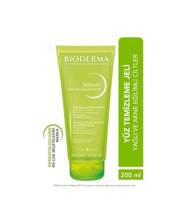 Bioderma S bium Foaming Gel Active Intensive purifying cleansing gel against acne and blackheads