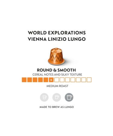 Nespresso Vienna Linizio Lungo 5 Boxes X 50 Capsules - Buy Online on GoSupps.com