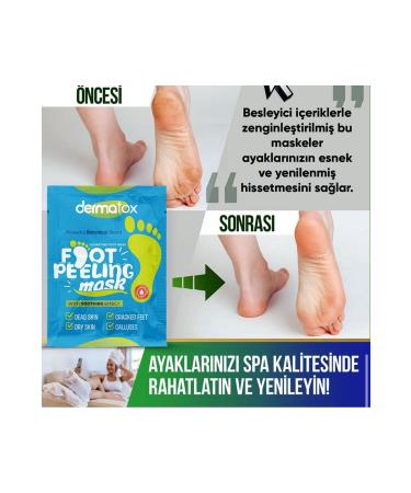 dermatox Foot Peeling Mask Peelable For Dead Skin And Cracks 50ml Wonder Foot Peeling Mask - Buy Online on GoSupps.com