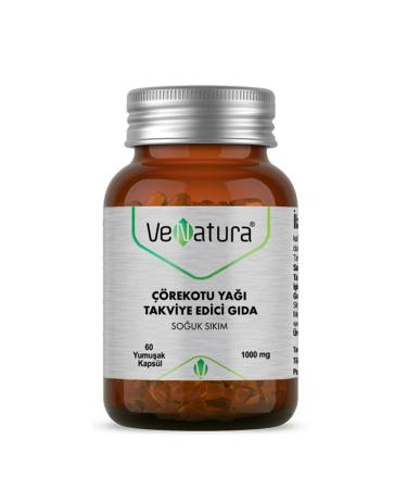 Venatura Black Cumin Oil Food Supplement 60 Softgels