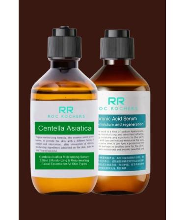 roc rochers Concentrated Pure Hyaluronic Acid 220 ml + Concentrated Centella Asiatica Serum (Gotu Kola) - Buy Online on GoSupps.com