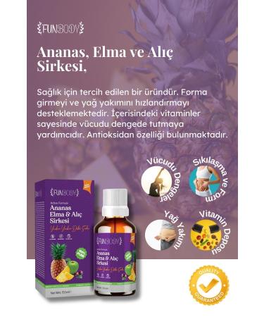 FUNBODY Pineapple Apple & Hawthorn Vinegar - Buy Online on GoSupps.com