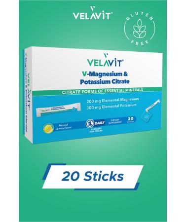 Velavit V-Magnesium & Potassium Citrate