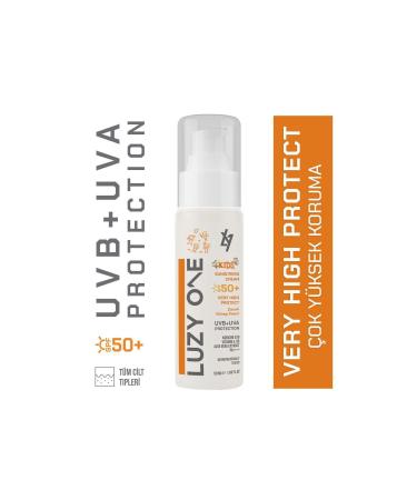 Luzy One Sun Cream for Children High Protection and Moisturizing for Sensitive Skin with SPF 50