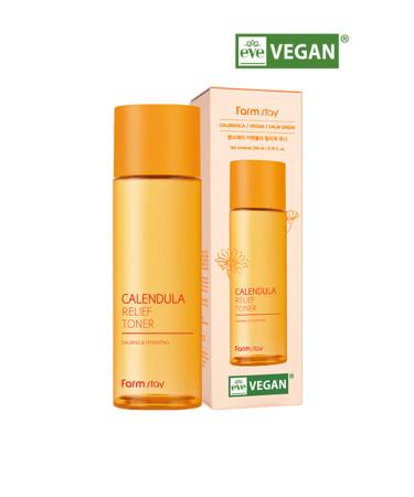 Farmstay Calendula Relief / Sensitive and Dry Skin Toner 200 ml - Buy Online on GoSupps.com