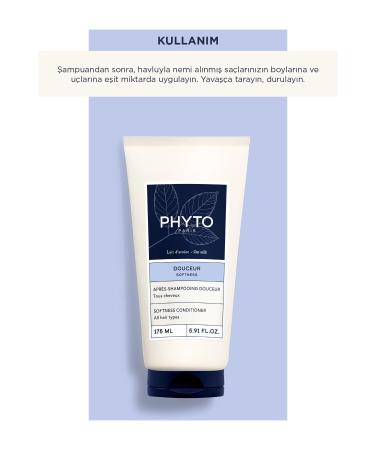 Phyto Softness Conditioner Easy Combing Conditioner for All Hair Types 175 Ml - Buy Online on GoSupps.com
