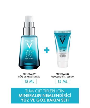 Vichy Mineral 89 Moisturizing Face and Eye Care Set