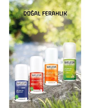Weleda Citrus 24h Deo Roll On 50 ml - Buy Online on GoSupps.com