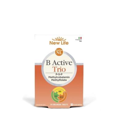 New Life Newlife B Active Trio 30 Capsules