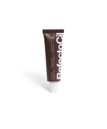 Refectocil Ka c Eyebrow and Eyelash Dye Natural Brown No:3 15 Ml 9003877057307 - Buy Online on GoSupps.com