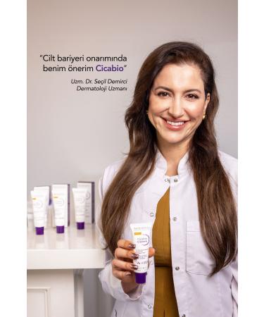 Bioderma Cicabio Cream+ Skin Barrier Repair Moisturizer Soothing Face Body Cream for All Skin Types 100ml - Buy Online on GoSupps.com