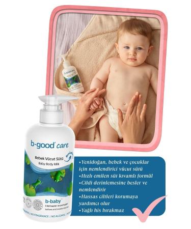 B-GOOD Baby Body Milk Moisturizer 250 ml - Buy Online on GoSupps.com