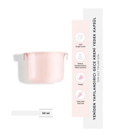 Lierac Lift Integral Night Cream Refill Firming Vegan Night Care Cream Spare Capsule 50 ml