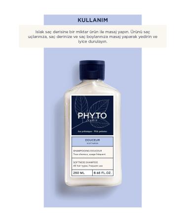 Phyto Softness Daily Care Shampoo for All Hair Types 250 ml - Buy Online on GoSupps.com