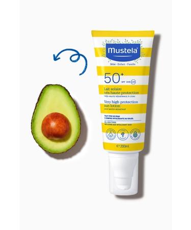 Mustela Very High Protection Sun Lotion Spf 50 200ml New Packaging