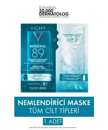 Vichy Mineral 89 Hyaluronic Acid Moisture & Power Source Mask 3337875693875